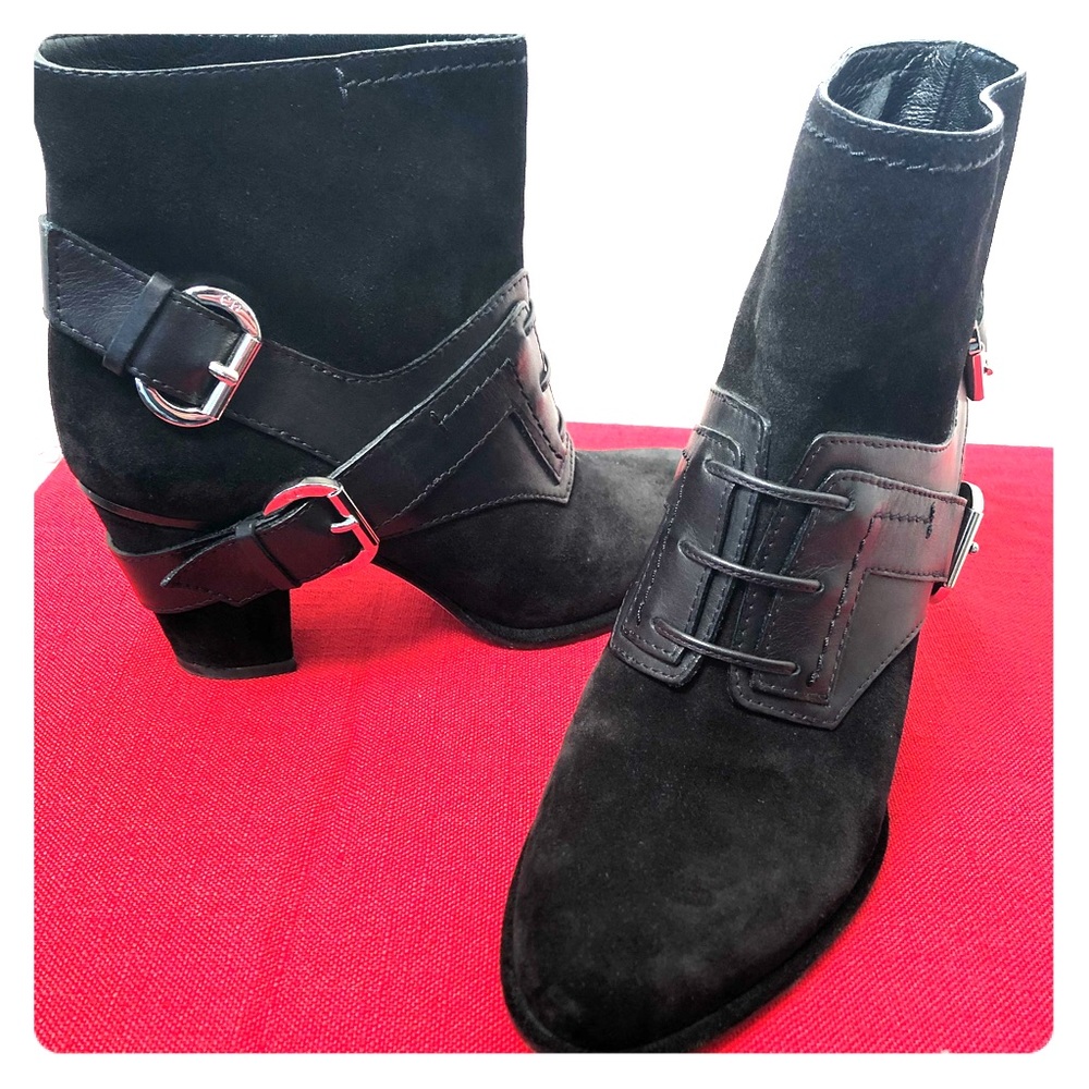 Dior Suede and Leather Boots